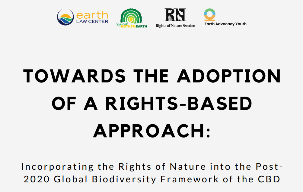 Konventionen för biologisk mångfald inkluderar Naturens rättigheter i nytt ramverk